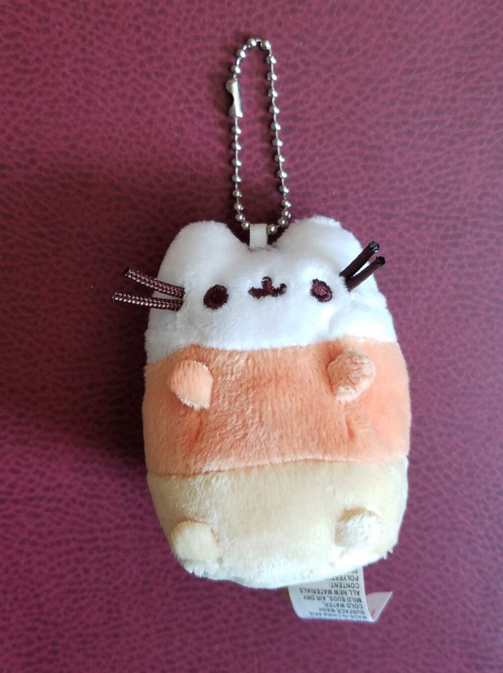 GUND Pusheen Candy Corn Plush Keychain Halloween Blind Box #4 Purse Pal